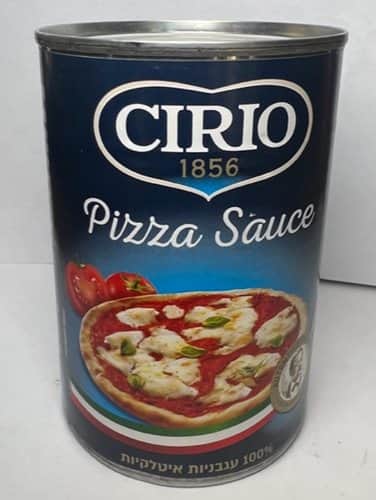 רוטב עגבניות לפיצה 100% עגבניות איטלקיות סיריו-Pizza Sauce CIRIO