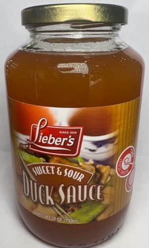 רוטב ברווז חמוץ מתוק ליברס-Lieber's Sweet&Sour Duck Sauce