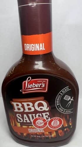 רוטב ברביקיו אוריגינל ליברס-Lieber's BBQ Sauce Original