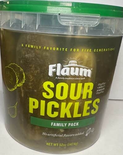 מלפפון חמוץ פלאס קטן-Flaum Sour Pickles CLASSIC