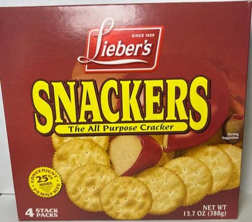 קרקרים עגולים ליברס-Lieber's round Crackers